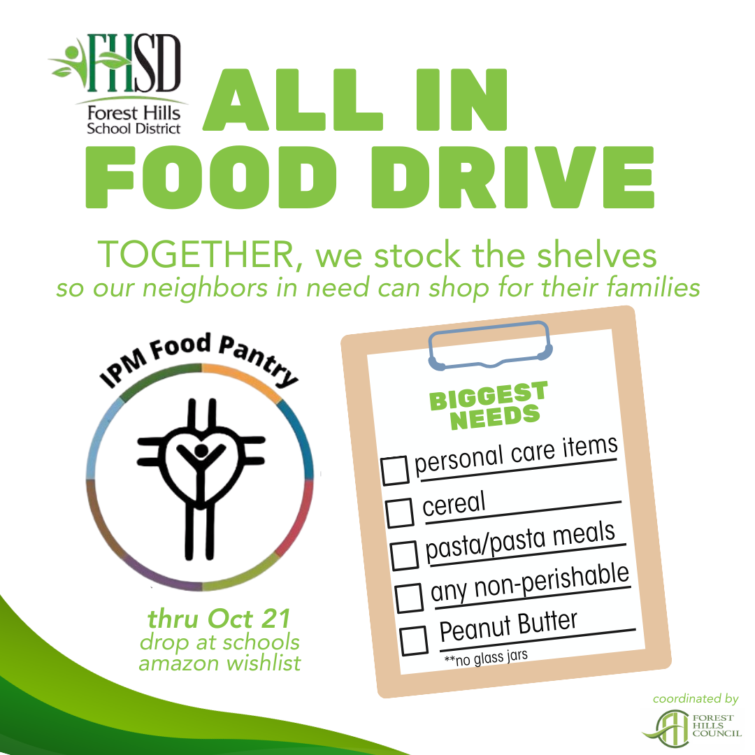 flyer for all in food drive
